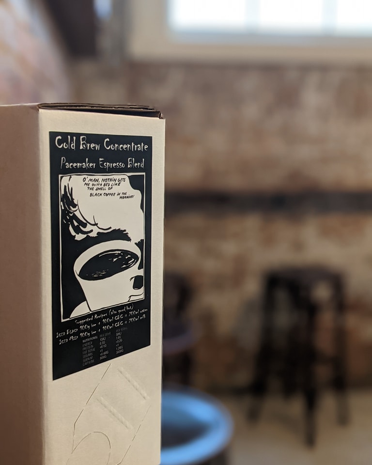Cold brew concentrate box