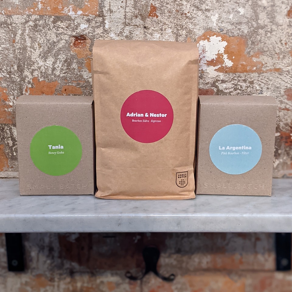 Small batch coffee bags